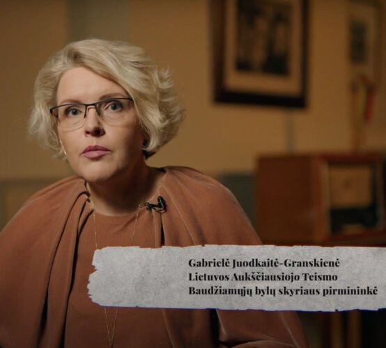 Apie LAT priimto sprendimo 1991 m. sausio įvykių byloje reikšmę – dokumentiniame cikle „Teisingumo keliu“