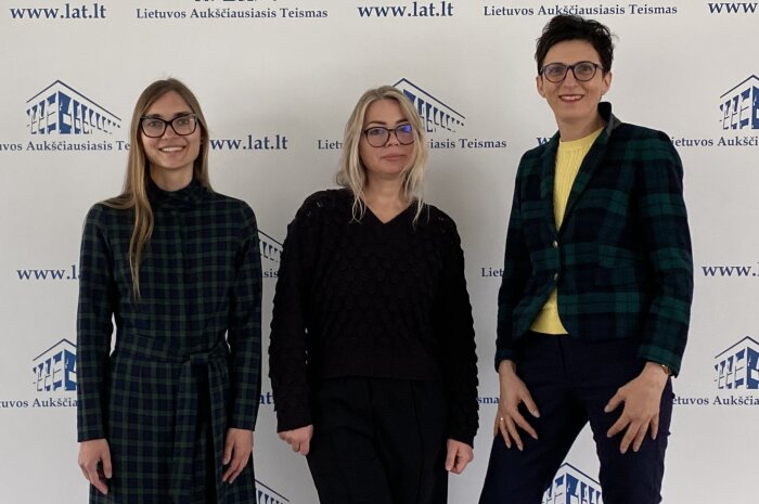 Profesinė praktika Lietuvos Aukščiausiajame Teisme: Aukščiausiasis Teismas ir teismų sistema iš arti 