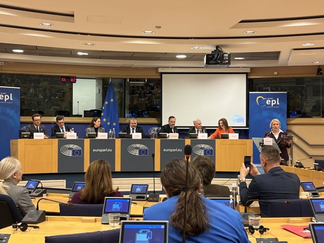 Representative of the Lithuanian Judges Association Participates in Event at the European Parliament Dedicated to the “1000 Robes” March and Judicial Independence