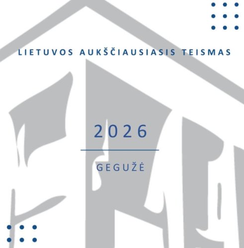 Išleista naujausia 2026 m. gegužės mėn. LAT praktikos apžvalga